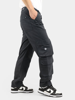 Dark Grey Baggy Fit Warrior Cargo