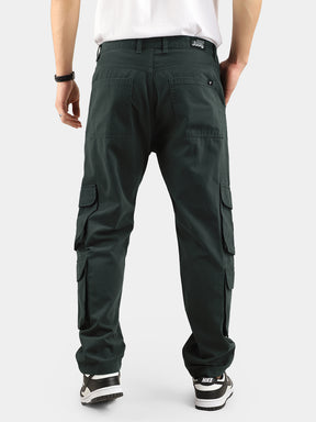 Pine Green Baggy Fit Warrior Cargo