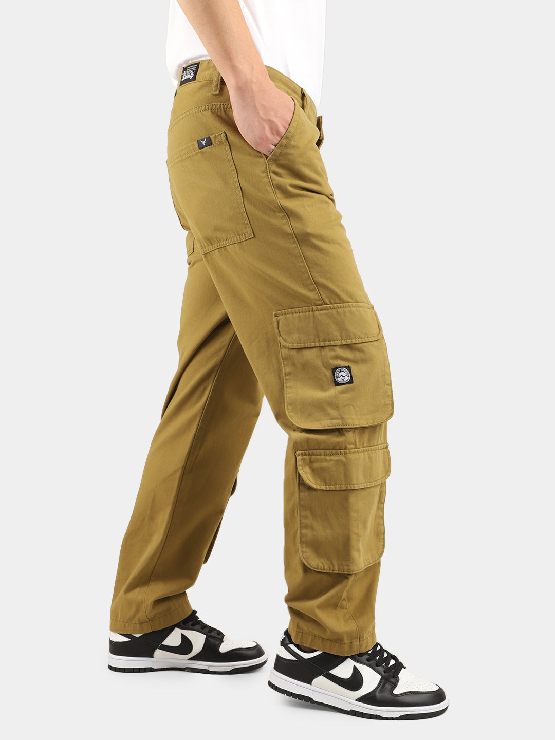 Mustard Baggy Fit Warrior Cargo