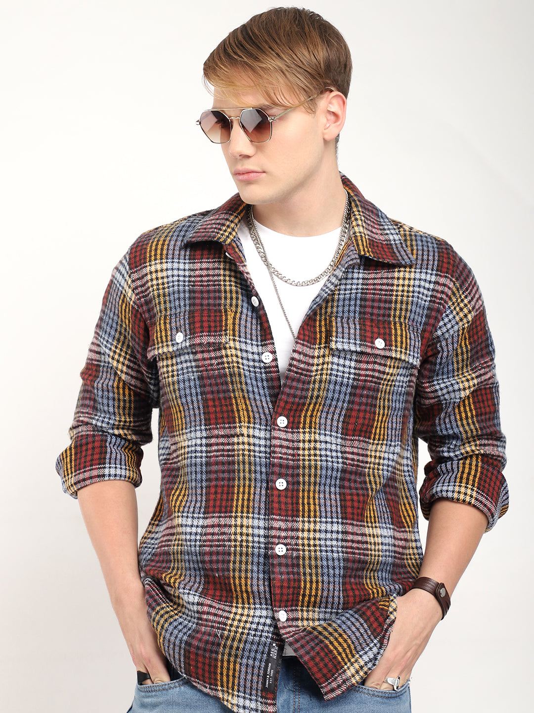 Flannel Check Shirt