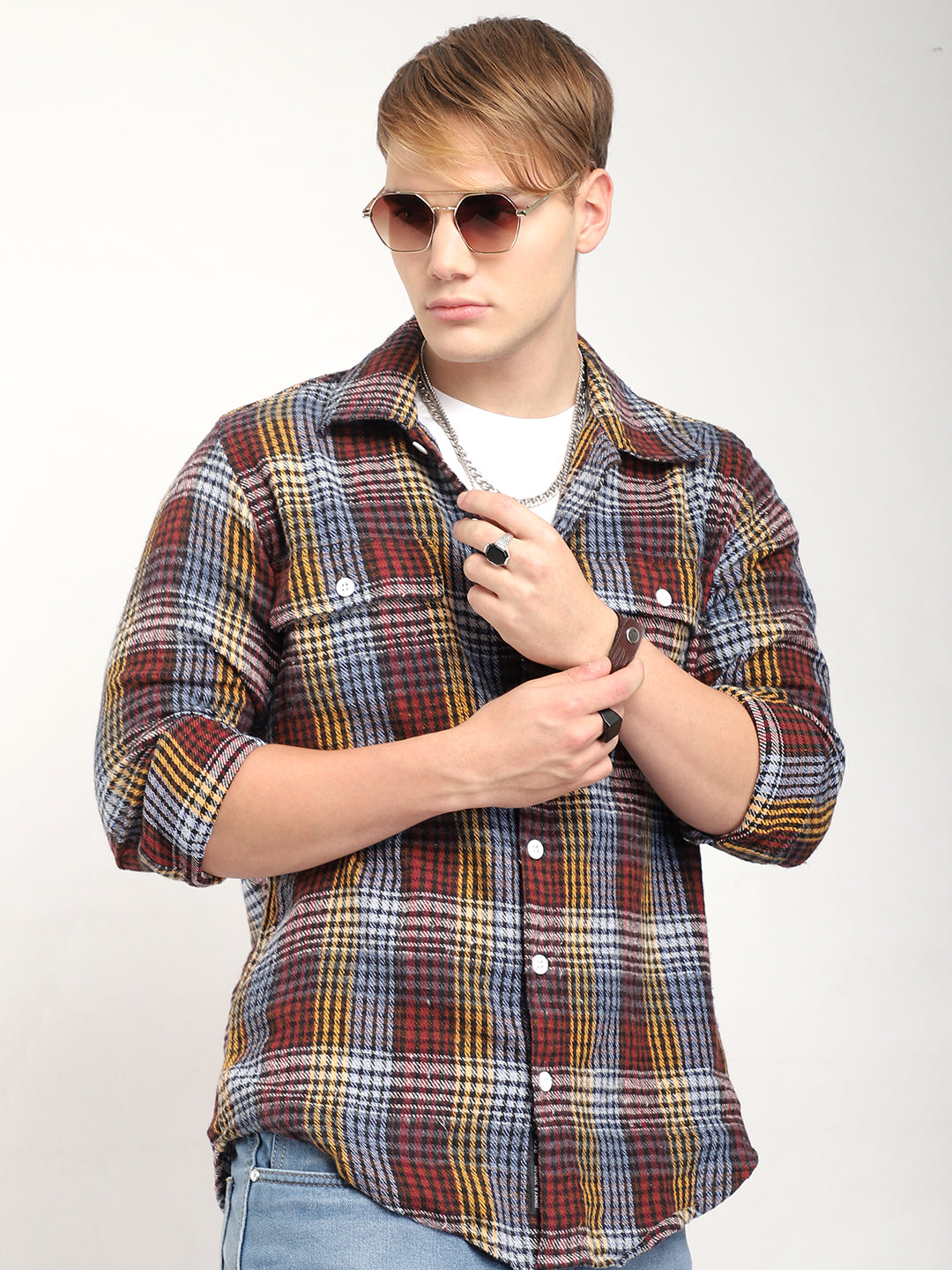 Flannel Check Shirt