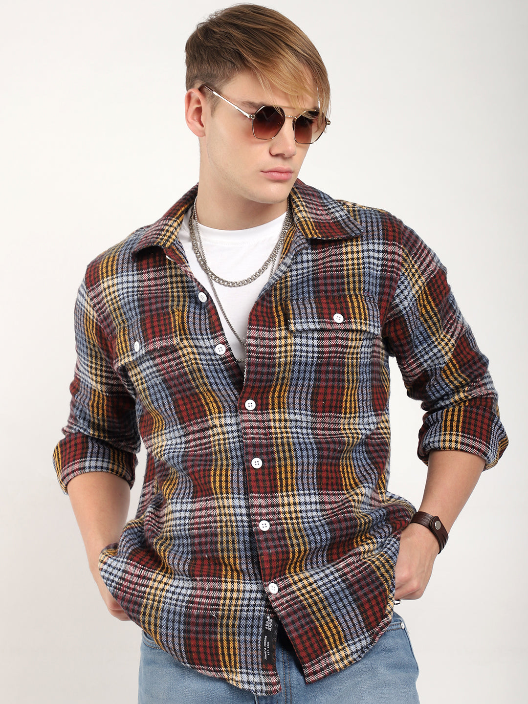 Flannel Check Shirt