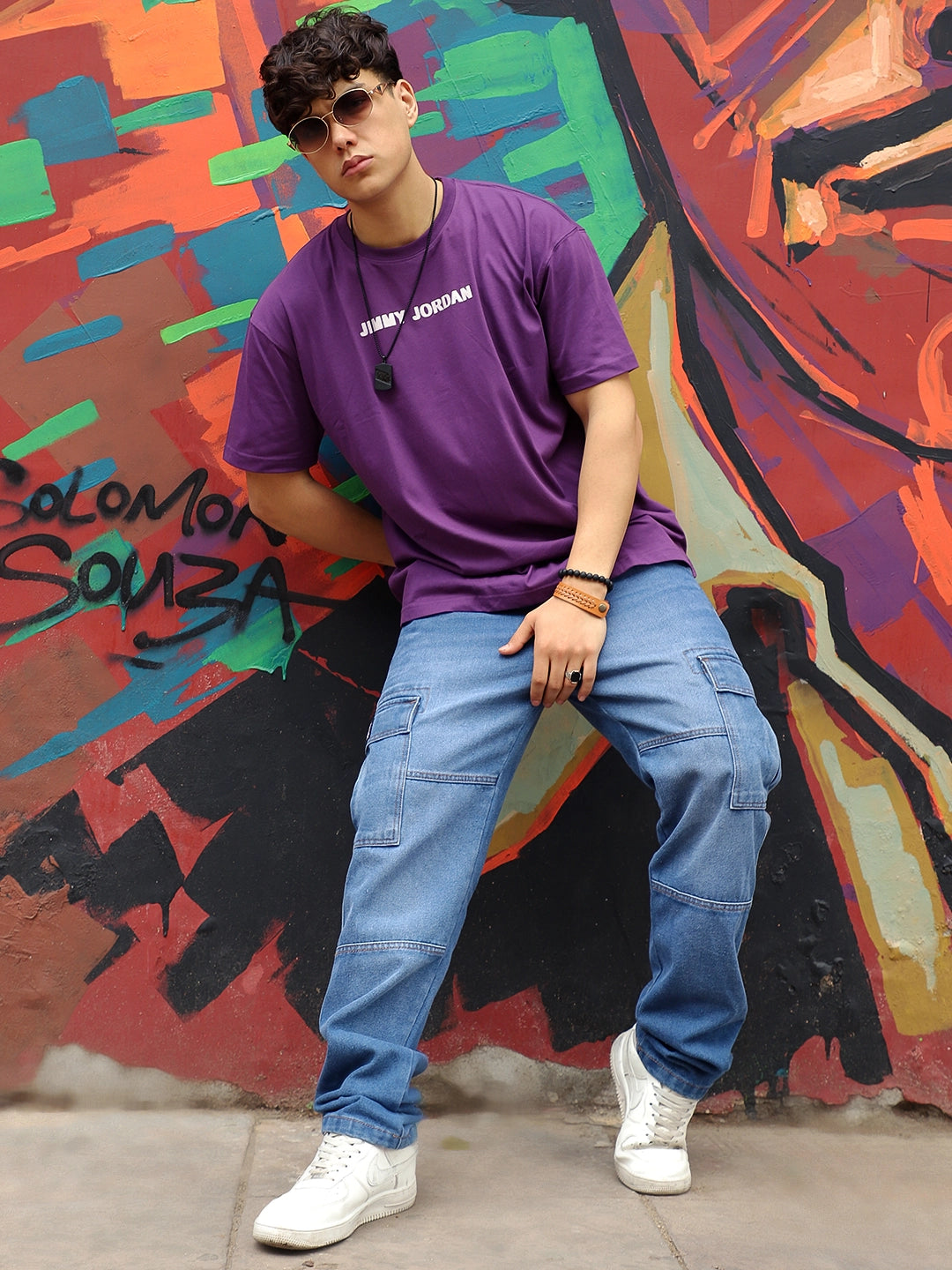 Oversized Purple T-Shirt
