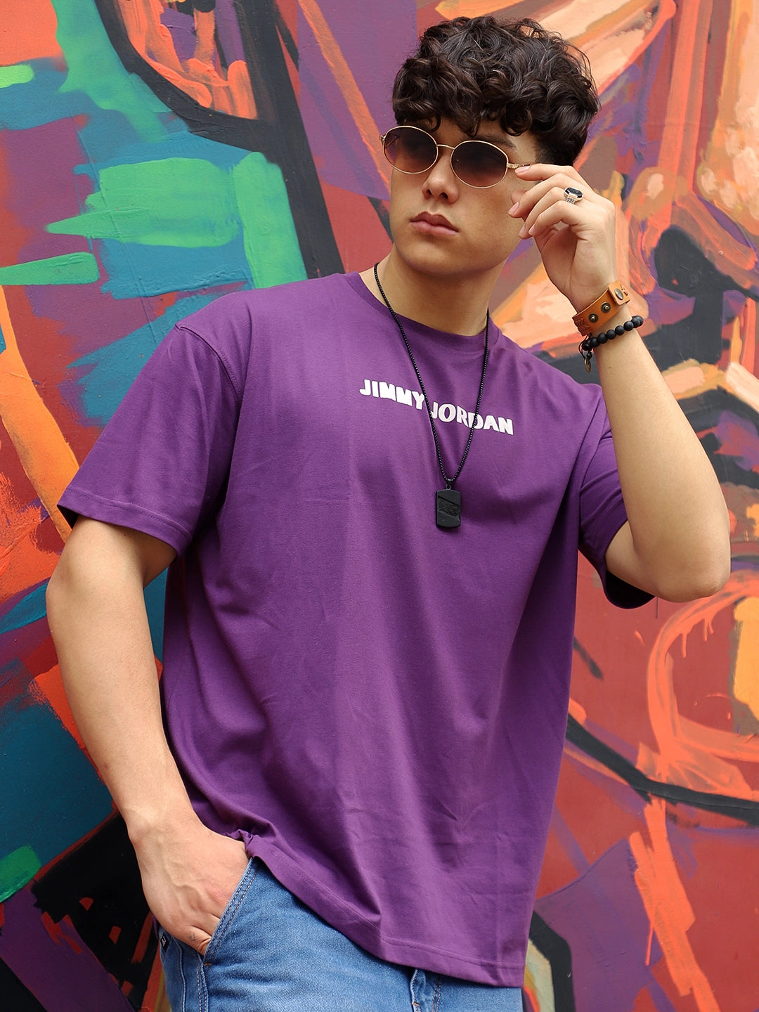Oversized Purple T-Shirt