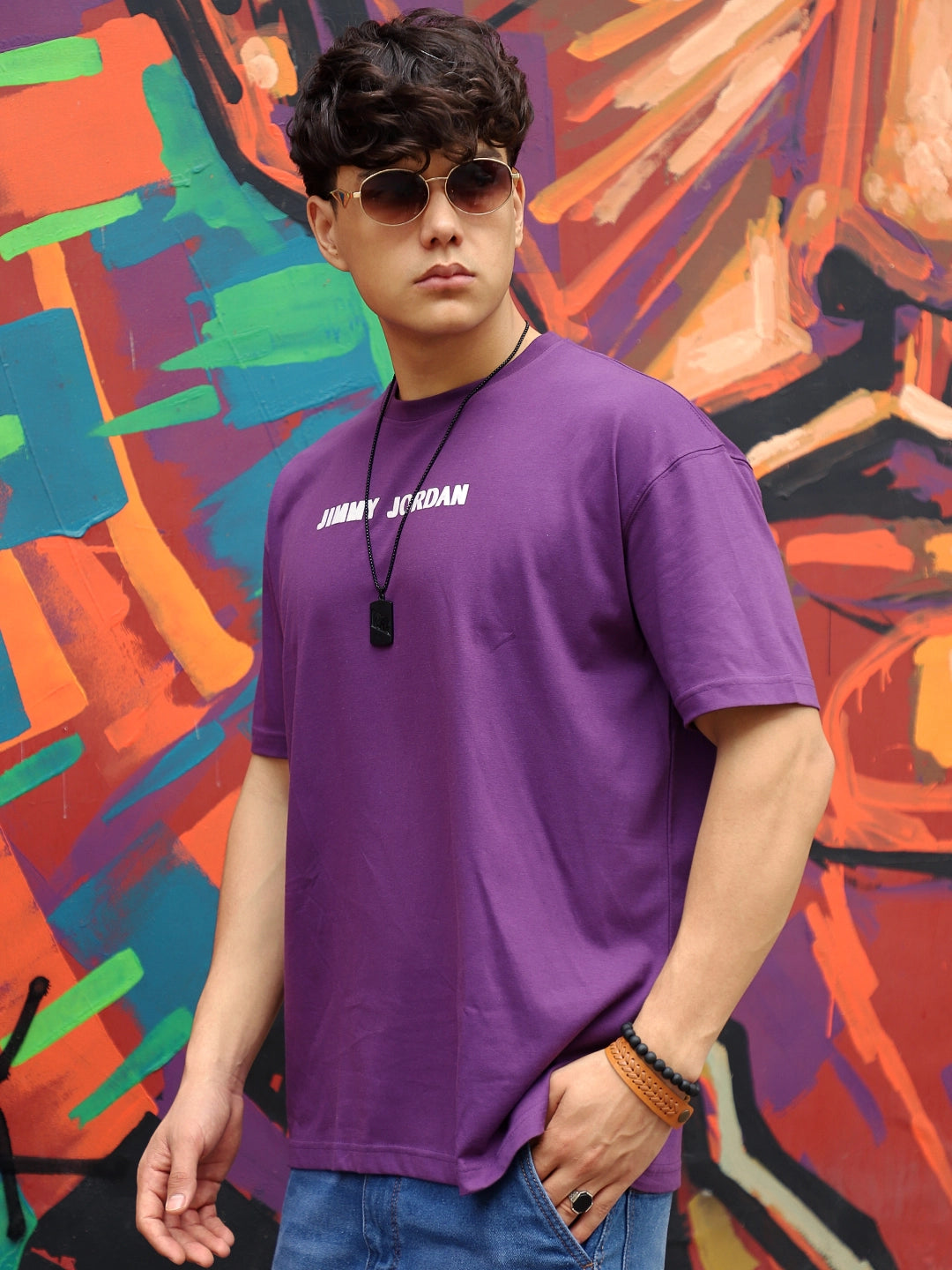 Oversized Purple T-Shirt