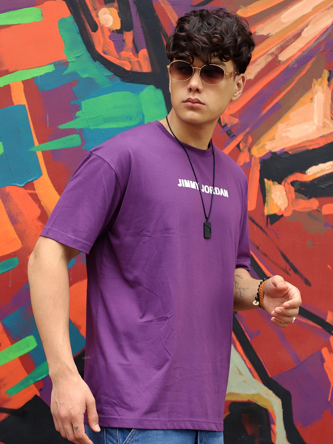 Oversized Purple T-Shirt