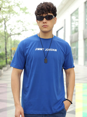 Wonder Oversized Royal Blue T-Shirt