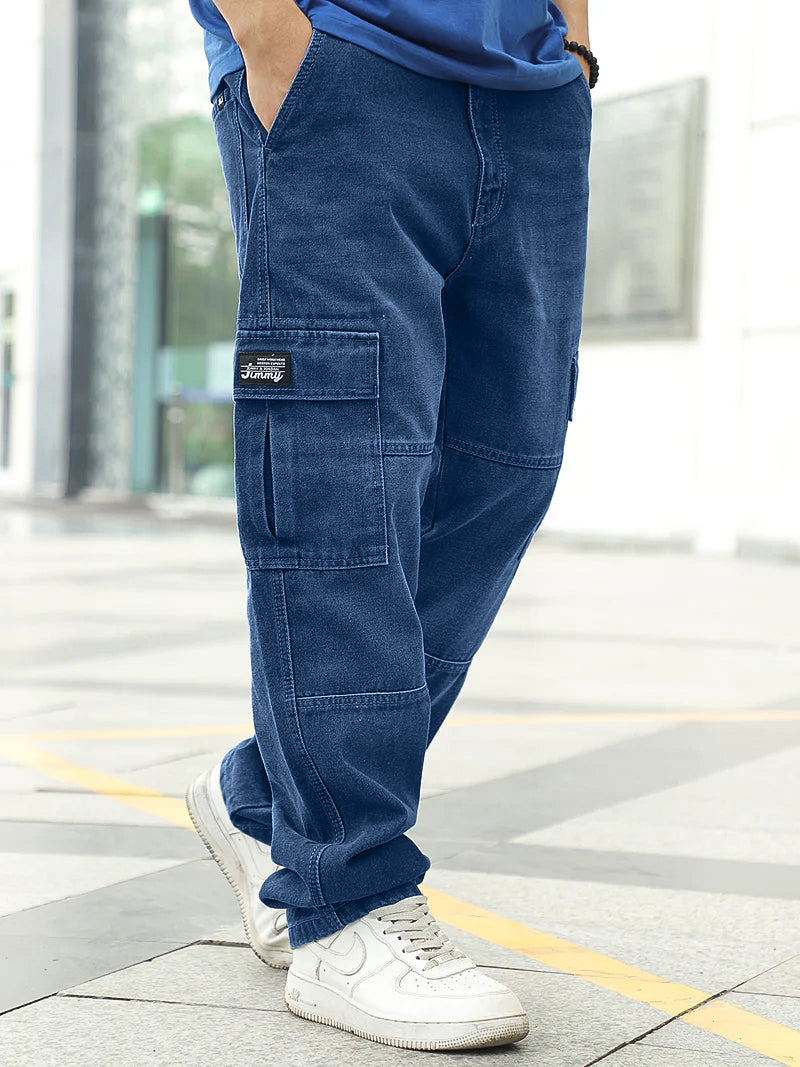 Twilight Fade Blue Denim Cargo