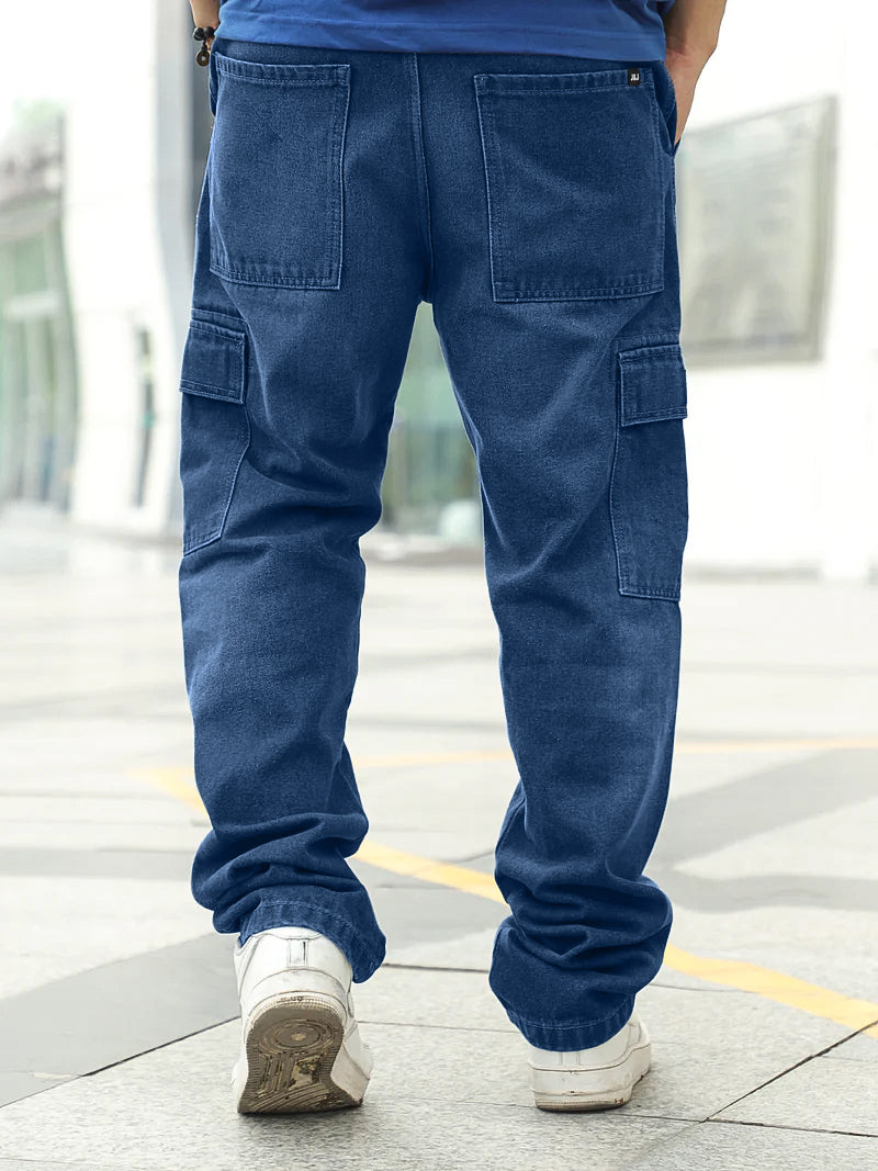 Twilight Fade Blue Denim Cargo