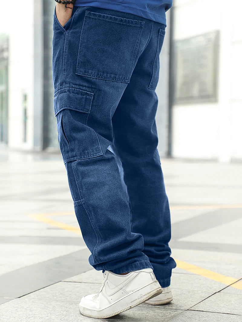 Twilight Fade Blue Denim Cargo