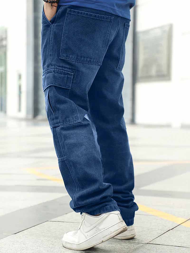 Twilight Fade Blue Denim Cargo