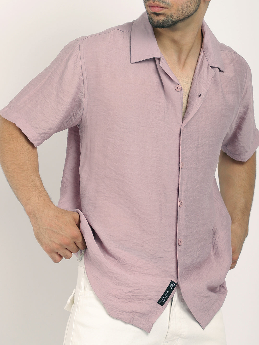 Midnight Command Orchid Plain Shirt