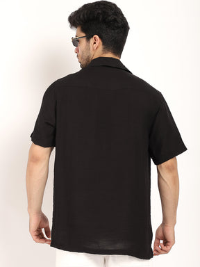 Midnight Command Black Plain Shirt