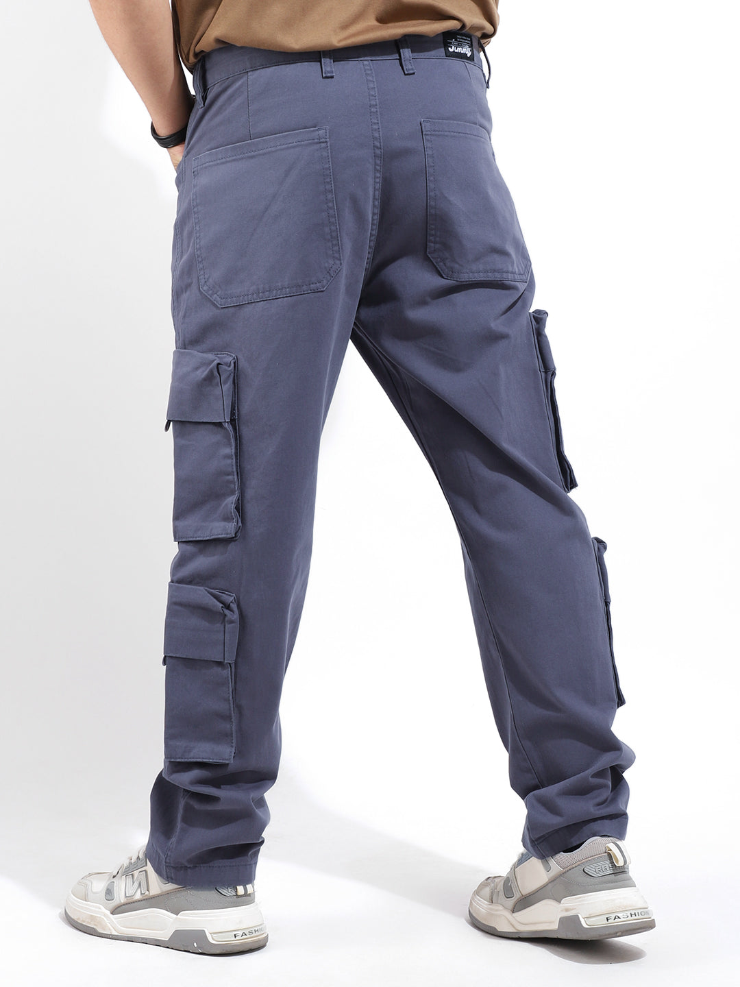 Fantom Ash Grey 8 Pocket Denim Cargo