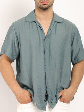 Midnight Command Shamrock Green Plain Shirt
