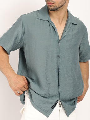 Midnight Command Shamrock Green Plain Shirt