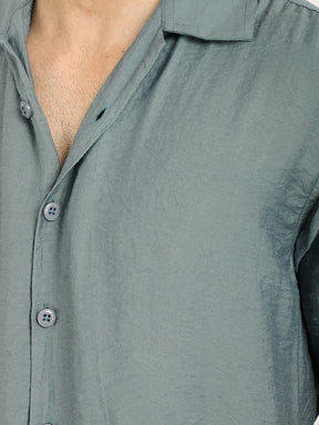 Midnight Command Shamrock Green Plain Shirt