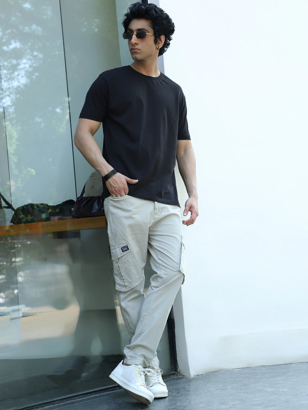 Bentley Duo Light Grey Cotton Cargo