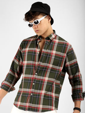 Fabric Emeric Olive Shirt