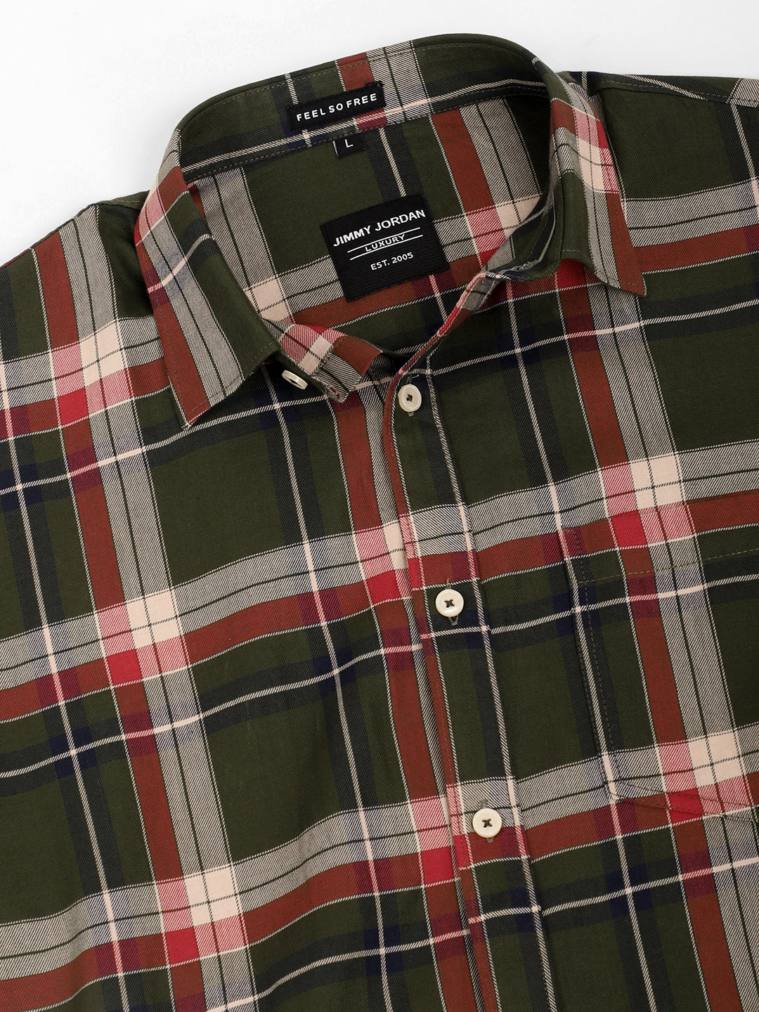 Fabric Emeric Olive Shirt