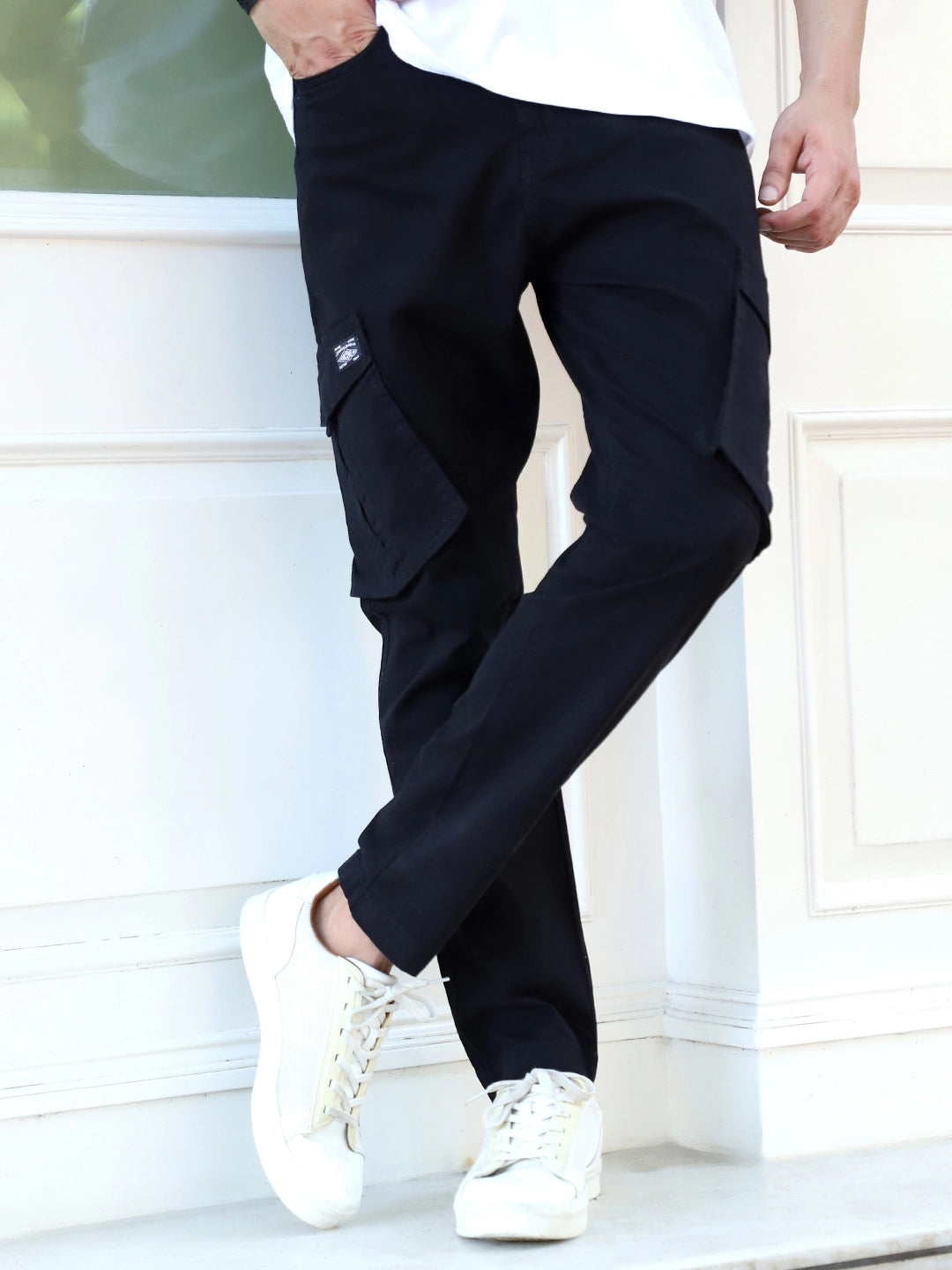 Bentley  Duo  Black  Cotton  Cargo