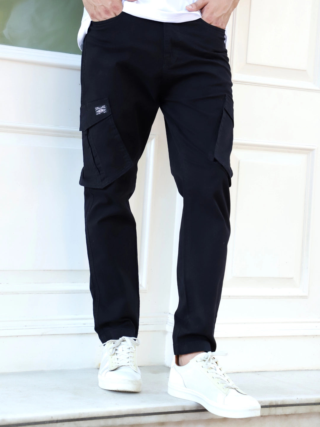 Bentley  Duo  Black  Cotton  Cargo