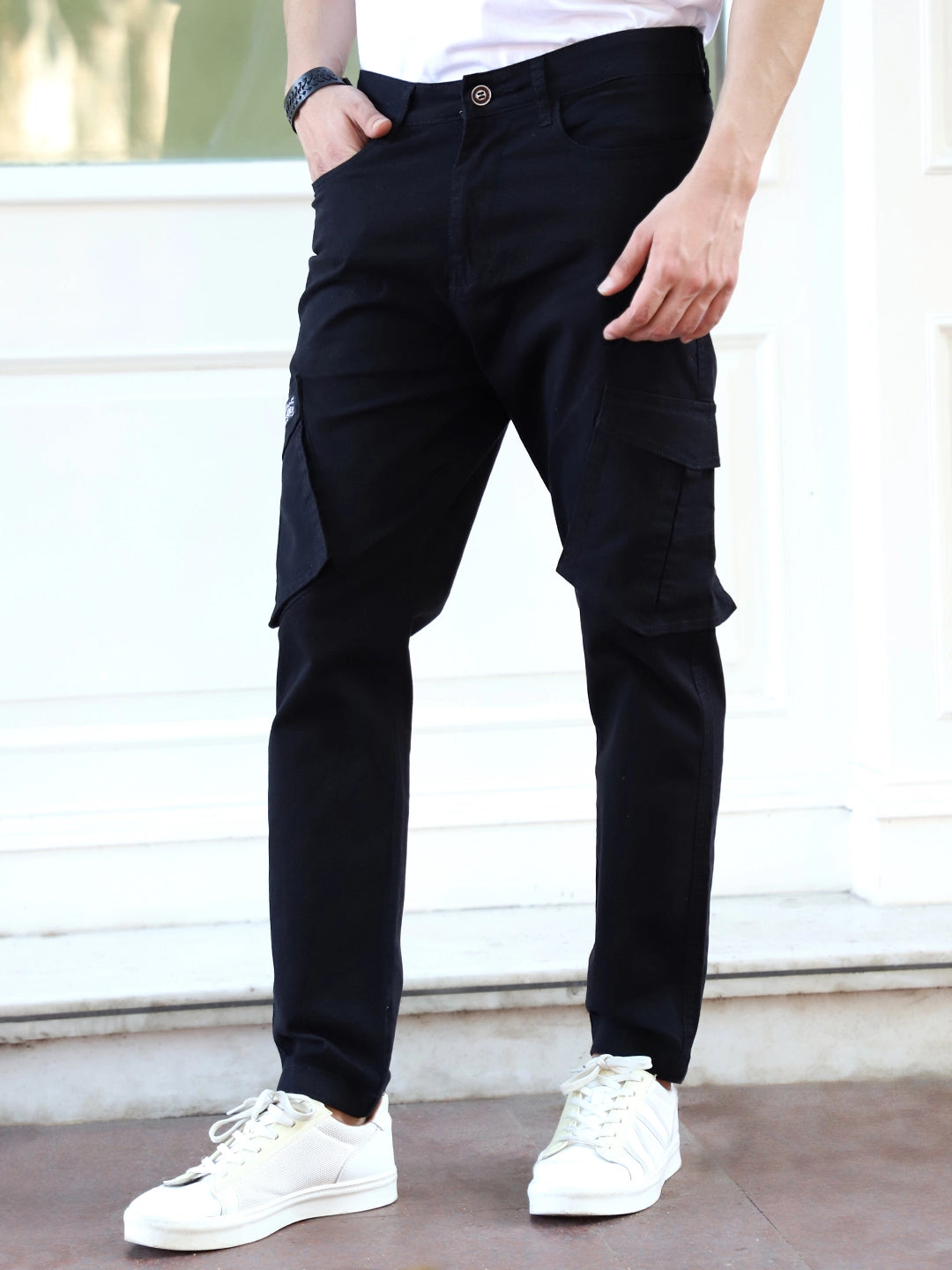 Bentley  Duo  Black  Cotton  Cargo