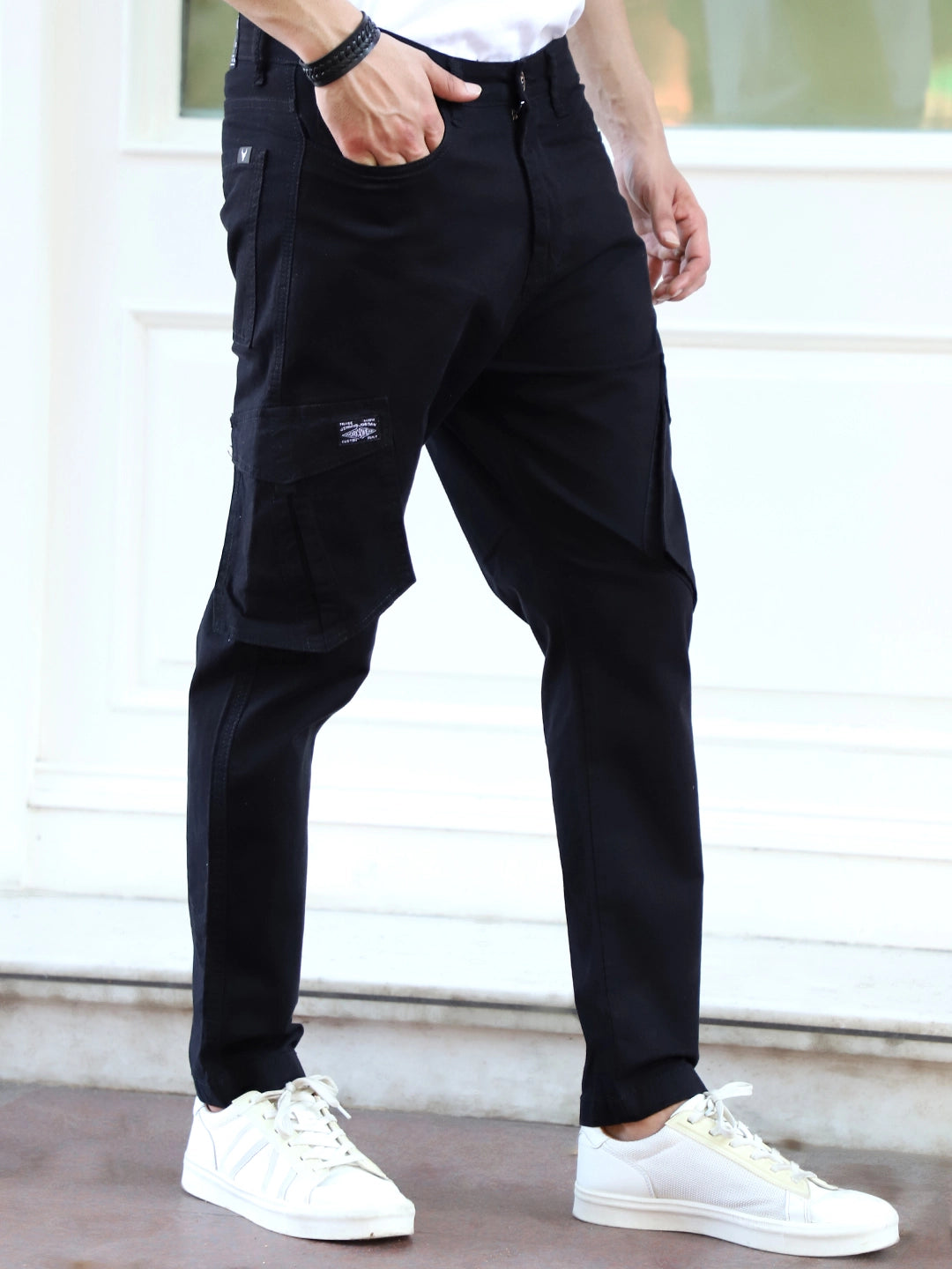 Bentley  Duo  Black  Cotton  Cargo