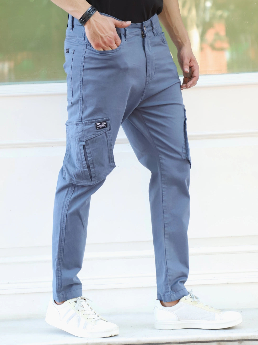 Bentley Duo Blue Cotton Cargo