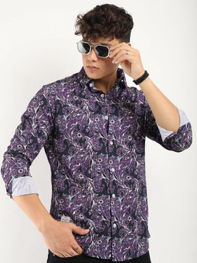 Encaustic Purple Shirt