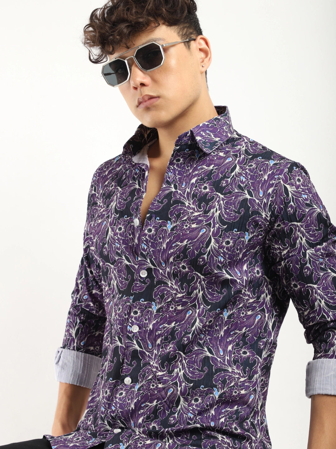 Encaustic Purple Shirt