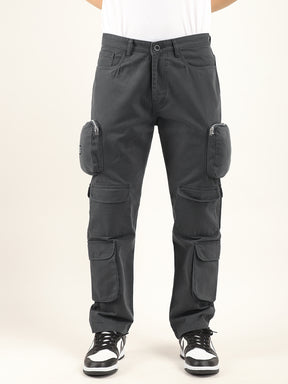 Boombox Dark Grey Baggy fit Cargo