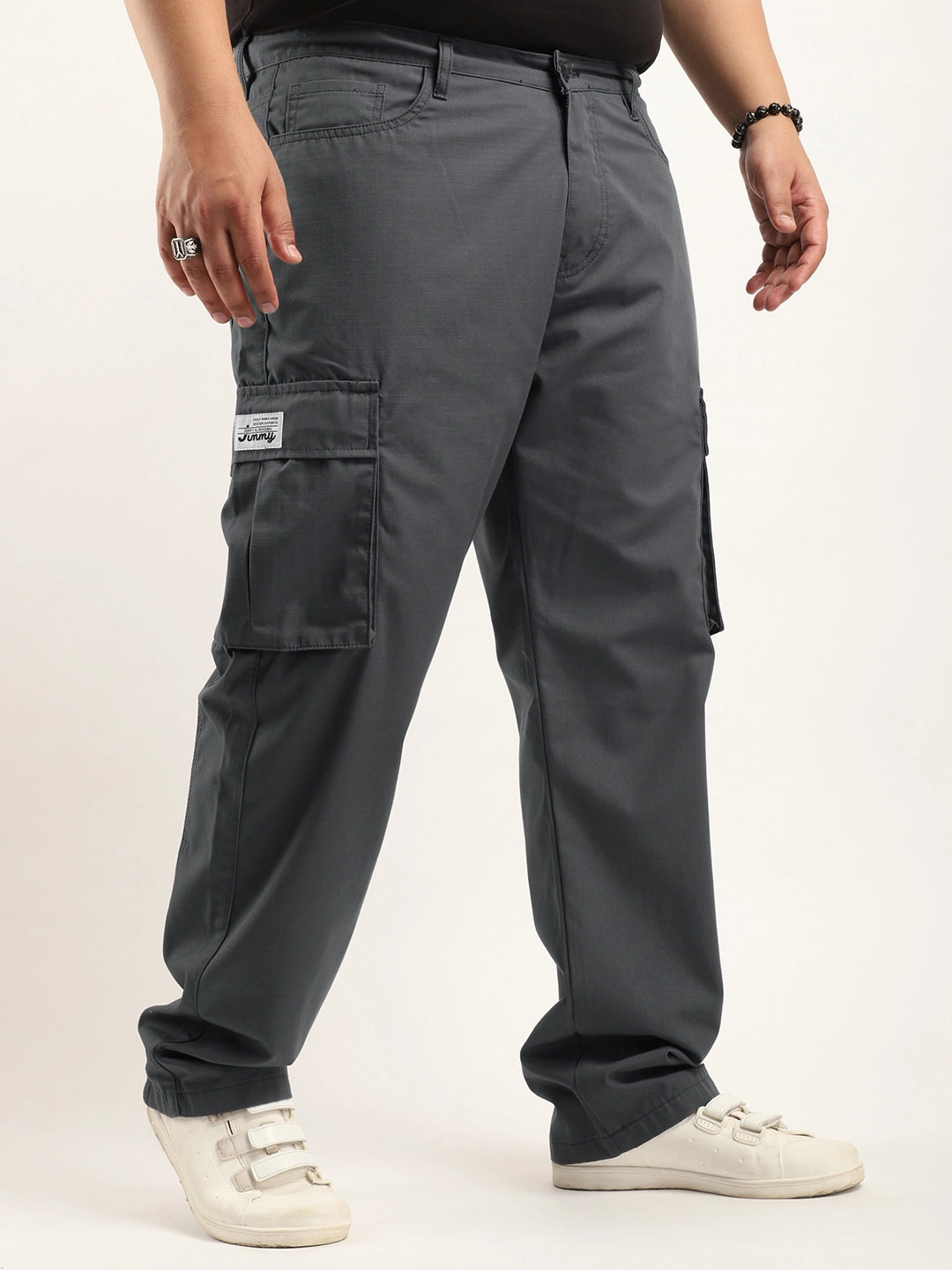 Slayer Full length Steel Grey Plus size cargo