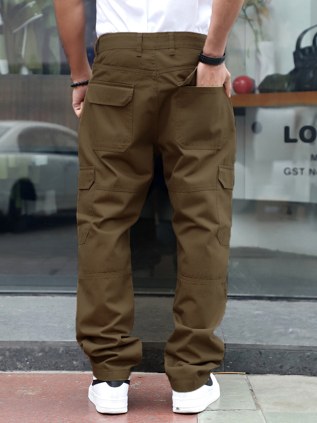 Harlow Hues Tortilla Brown Cotton Cargo