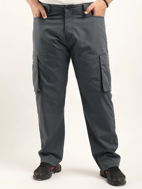 Tornado Full length Steel Grey Plus size cargo