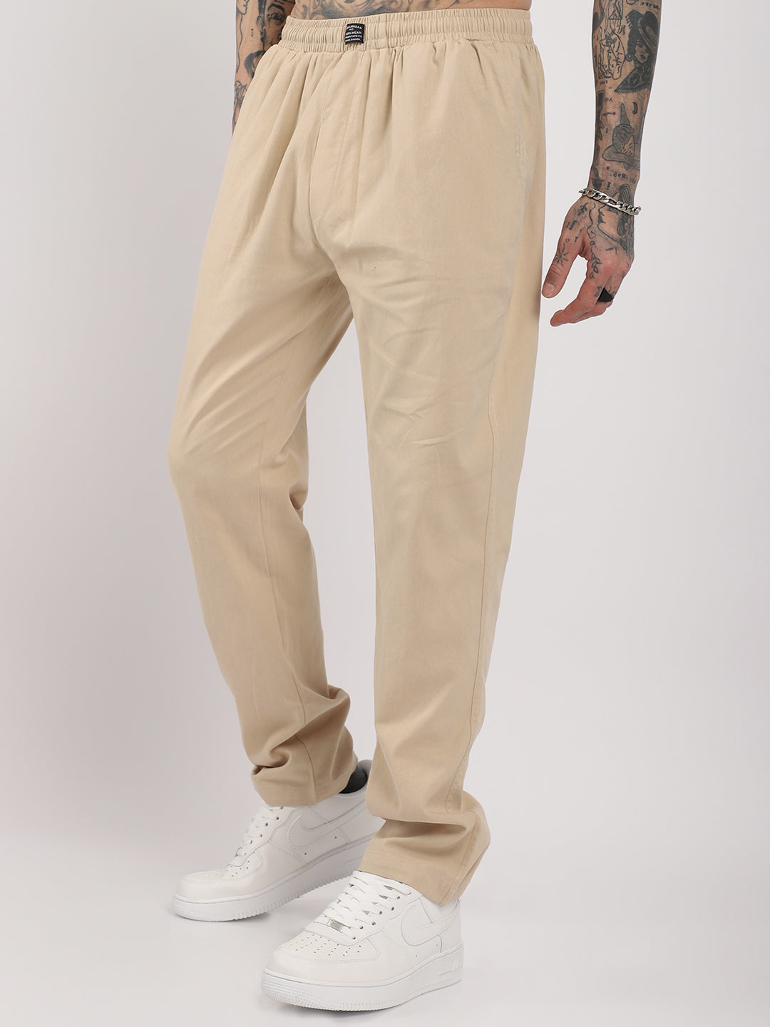 Braver Cotton Khaki Co-Ord Set