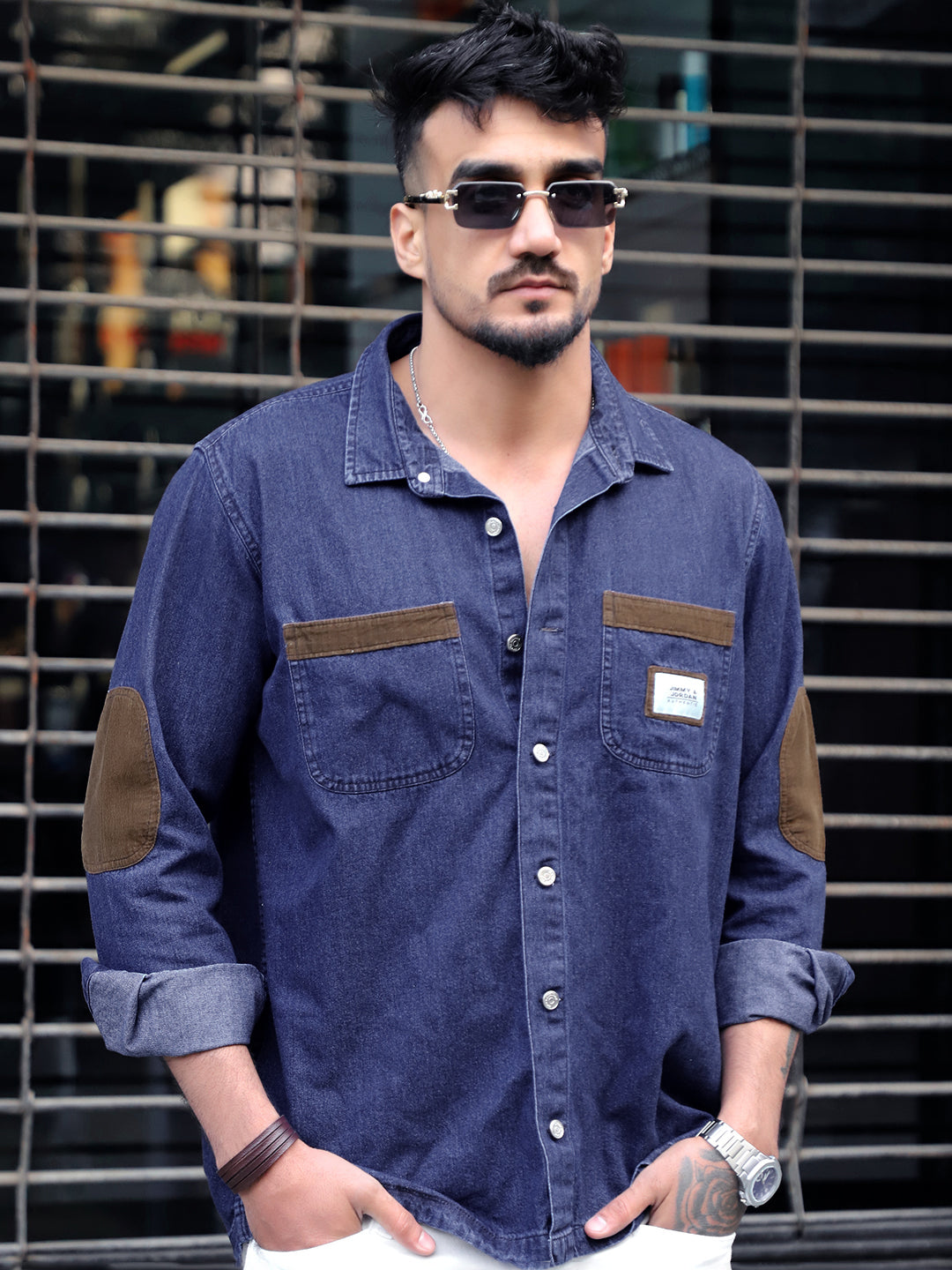 Selvedge Space Blue Denim Shirt