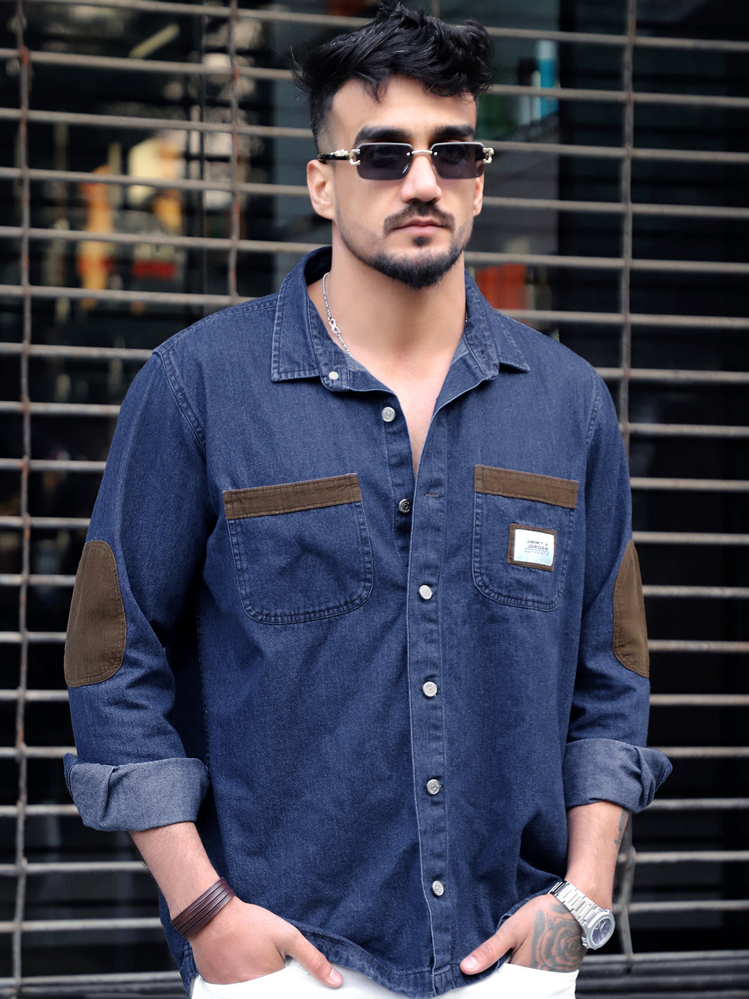 Selvedge Space Blue Denim Shirt