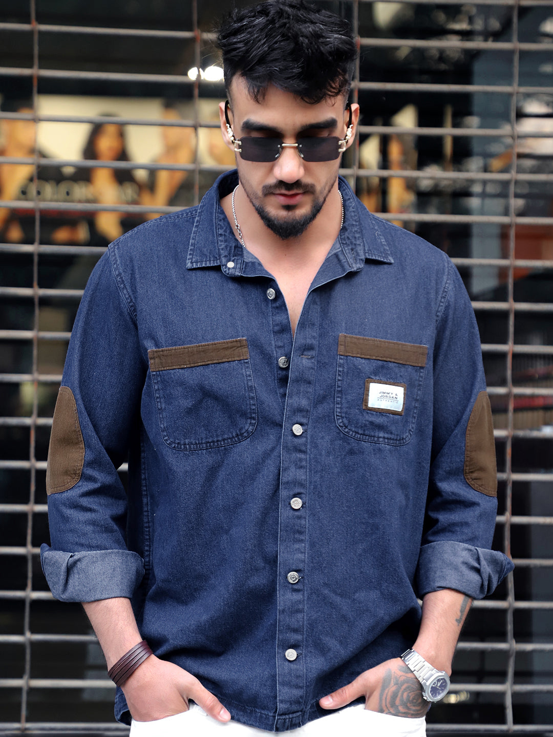 Selvedge Space Blue Denim Shirt