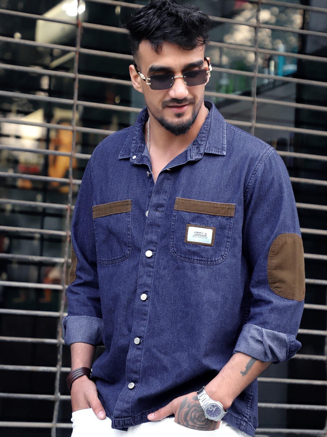 Selvedge Space Blue Denim Shirt