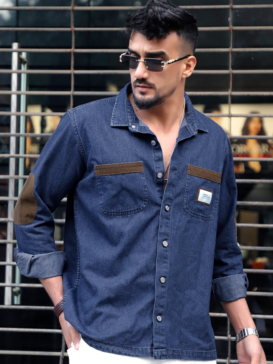Selvedge Space Blue Denim Shirt