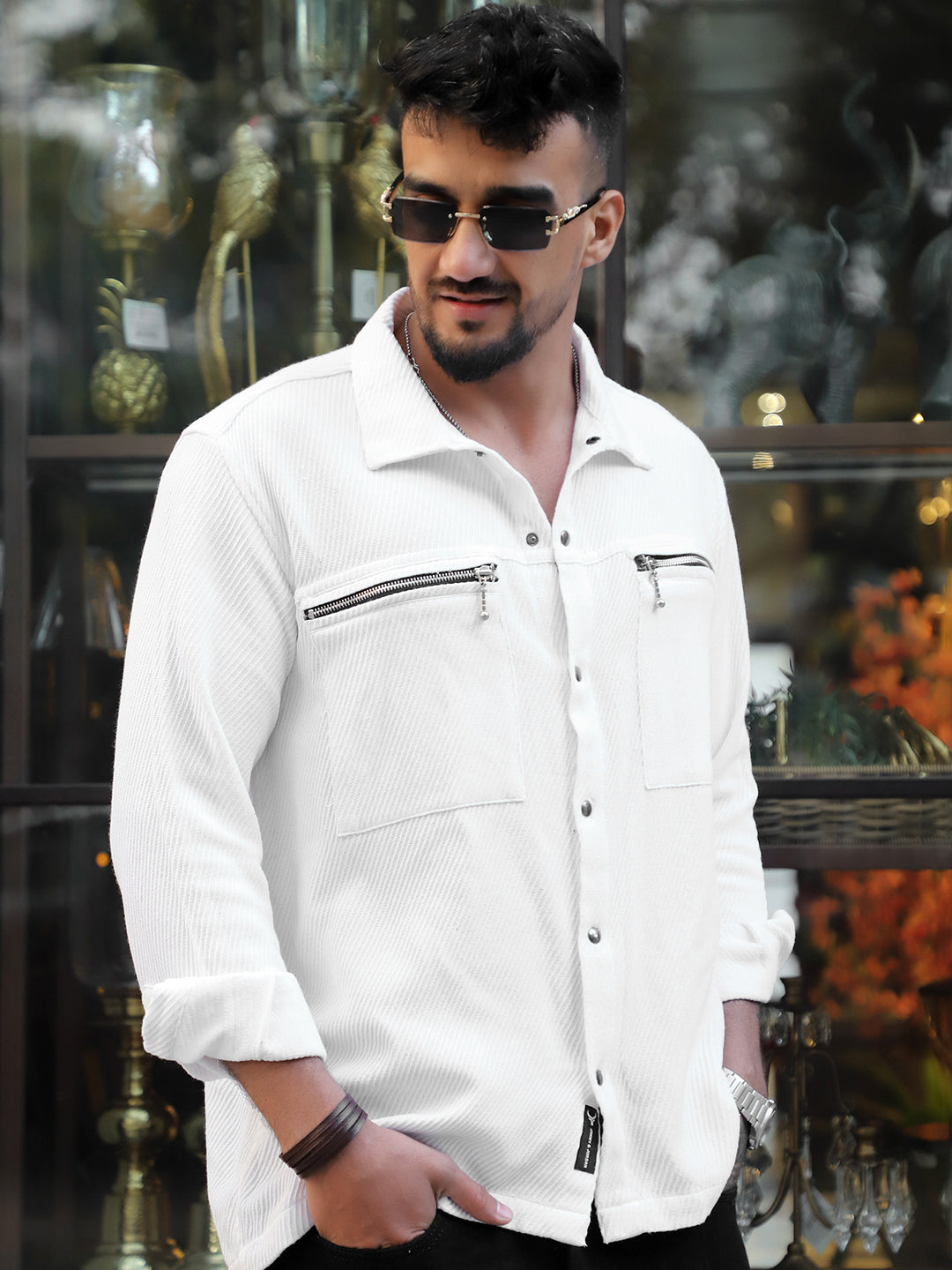 Ironwood White Shacket