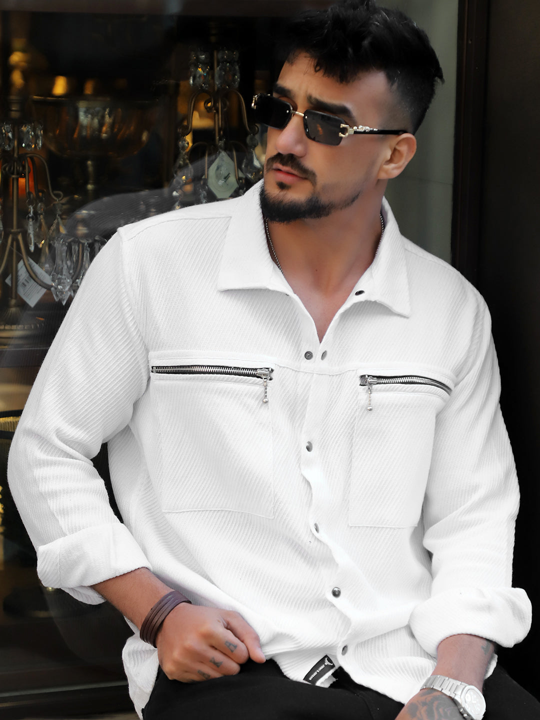 Ironwood White Shacket