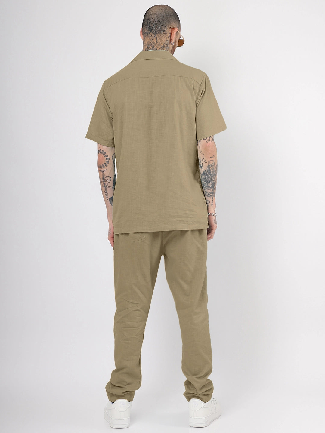 Linen Atlant Khaki Co-Ord Set