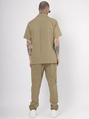 Linen Atlant Khaki Co-Ord Set