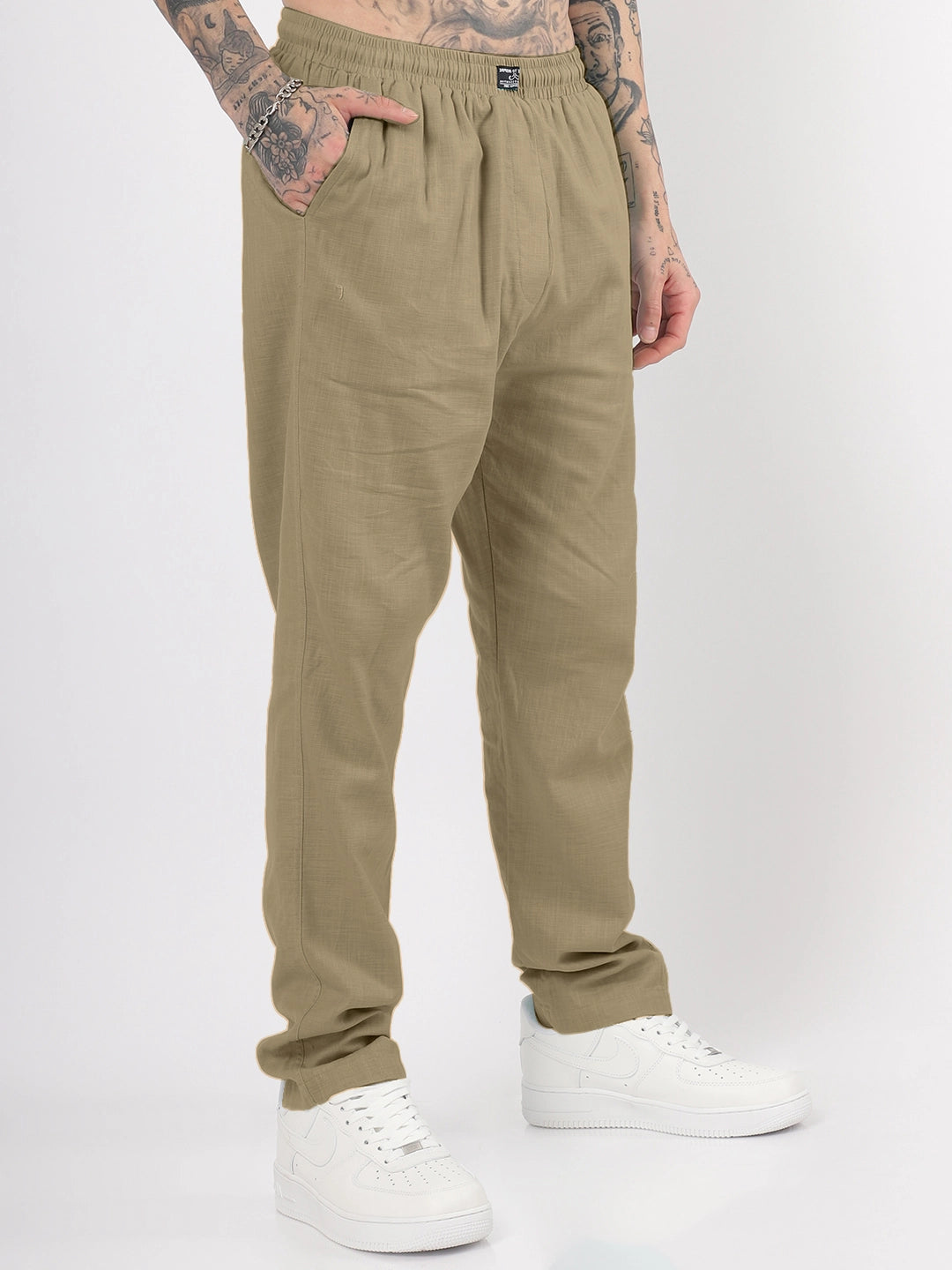 Linen Atlant Khaki Co-Ord Set