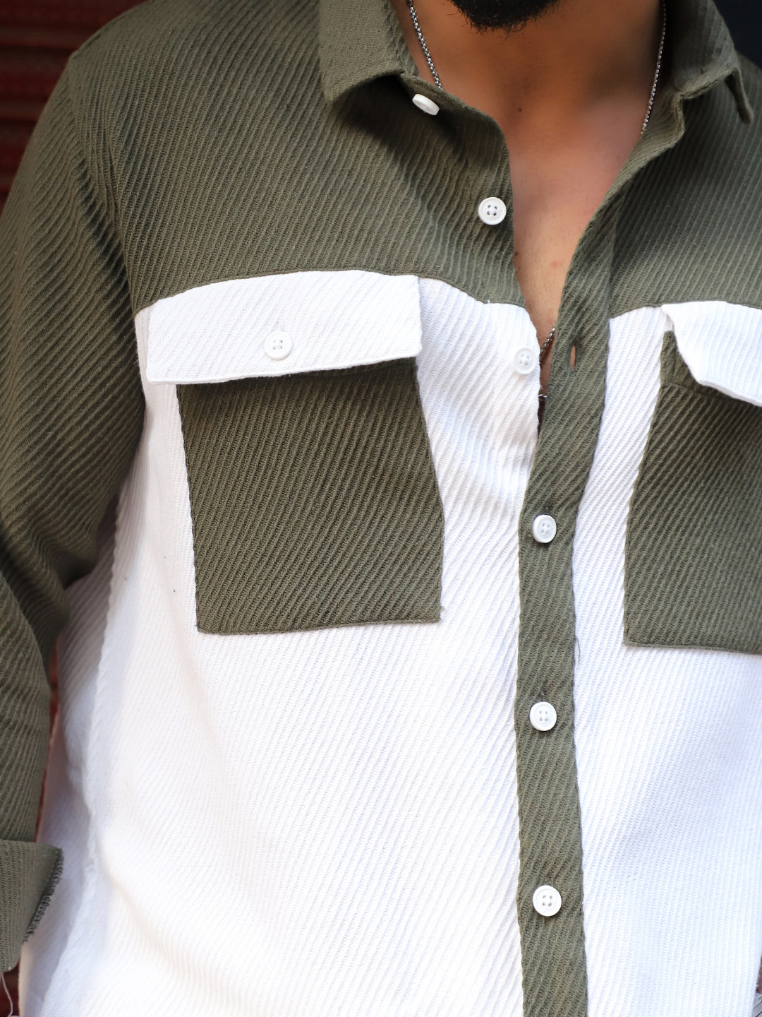 Sandrift White Shacket