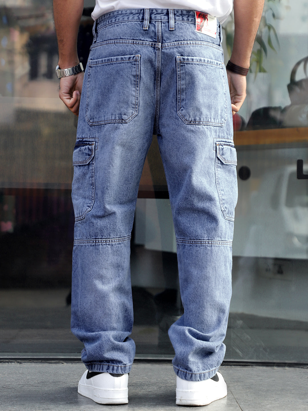 Zoom Classic Blue Denim Cargo