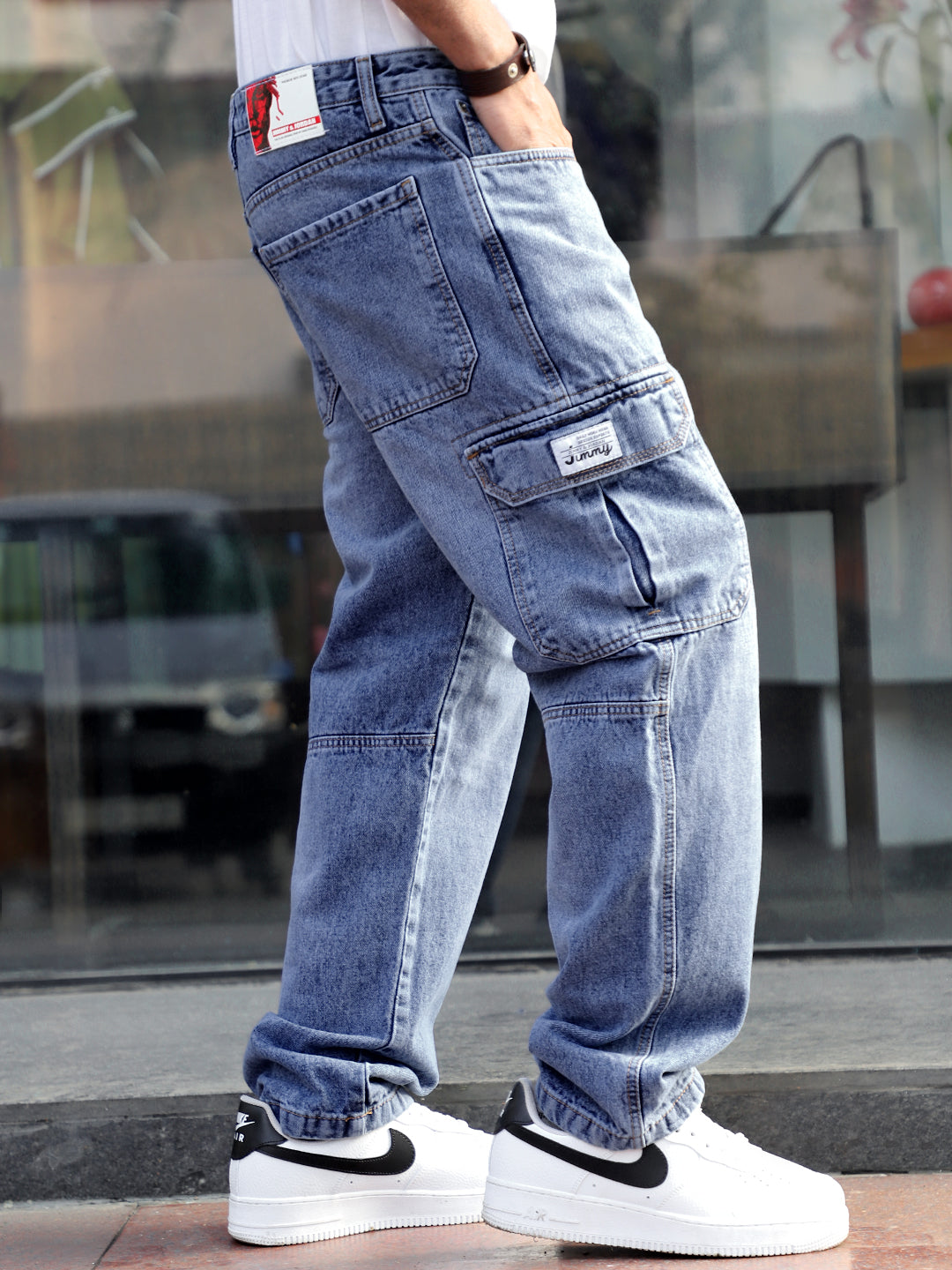 Zoom Classic Blue Denim Cargo