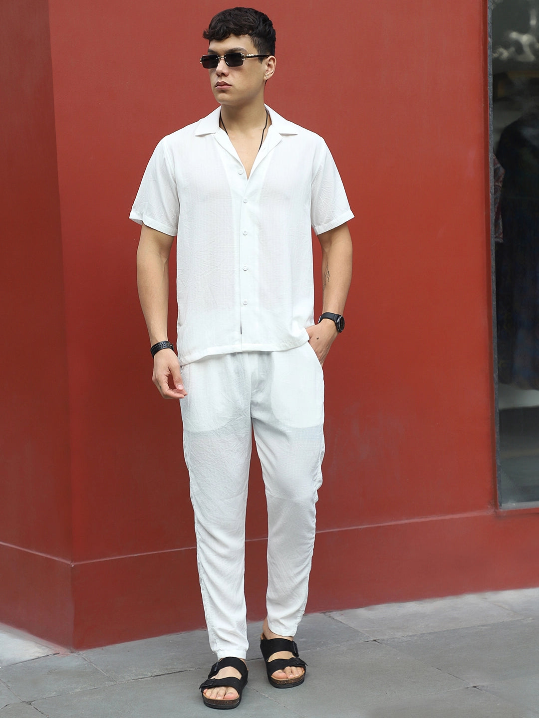 Linen Atlantis White Co Ord Set